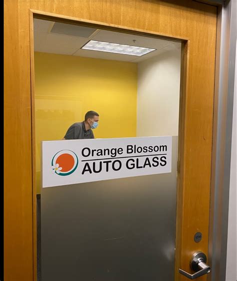 orange blossom windshield